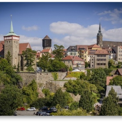 Středověký Bautzen a polsko-německý Görlitz