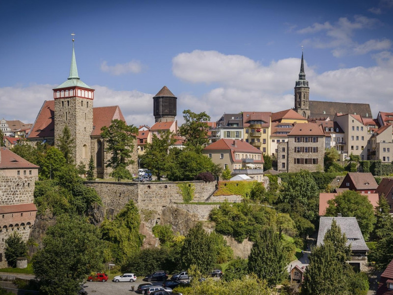 Středověký Bautzen a polsko-německý Görlitz