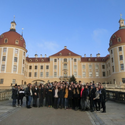 Vánoční Moritzburg a porcelánová Míšeň