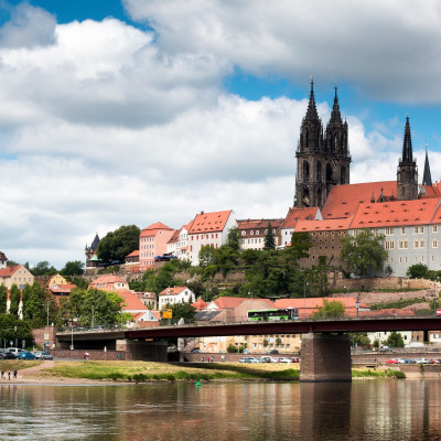 Vánoční Moritzburg a porcelánová Míšeň