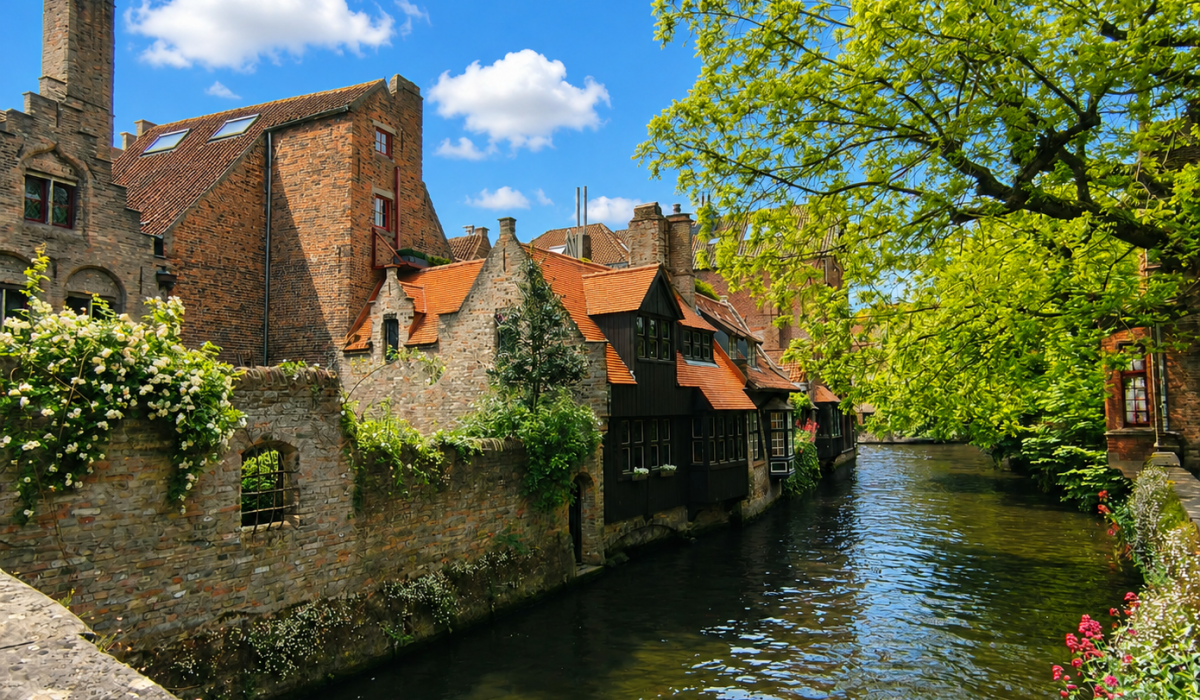 Belgické Bruggy a toulky Anglií