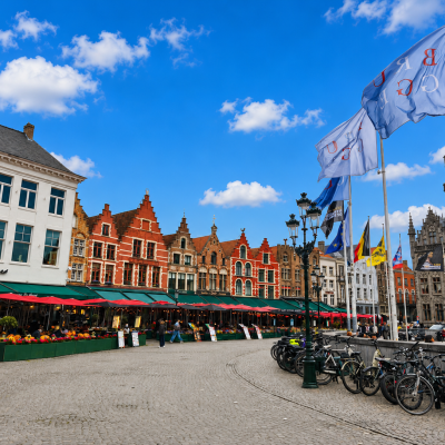 Belgické Bruggy a toulky Anglií